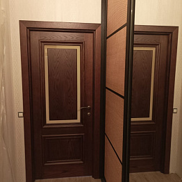 Элеганс 4 Дуб Мореный Стекло бронза