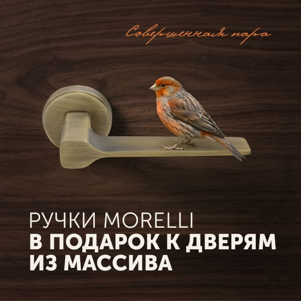 Роскошь требует совершенства. Ручки Morelli в подарок!